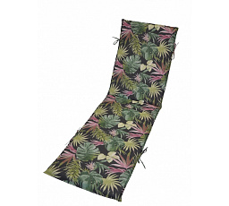 Polster na ležadlo UNI šírka 55 cm farba monstera