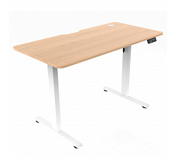 Ergonomický stůl s plynulou regulací výšky 120x60cm, melamin, dub, LT-H2210 OAK
