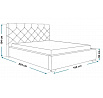 Postel B11 R 140 x 200, Kronos 15