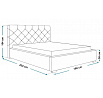 Postel B11 R 160 x 200, Kronos 9