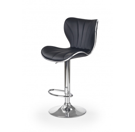 Barová stolička H69, čierna