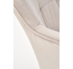 Jedálenská stolička K377, béžový zamat