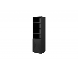 Regál Asha, čierny matný