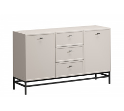 LORINI KOMODA 150 2D3SZ - kašmír / T-bar čierny / rám čierny