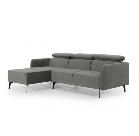 Moderná rohová sedacia súprava Venezil Mini Matt Velvet 85 Side Left
