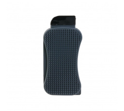 Škrabka so silikónovou hubkou sivá