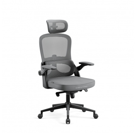 Kancelárska ergonomická herná stolička V Light sivá