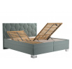 Posteľ Paloma 180x200, svetlozelená