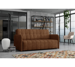 Vidiecke 8-hnedé rozkladacie kreslo Vivian Grand IV