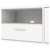 TV komoda MABELA 403, Biela