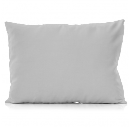 Bavlnený poťah na relaxačný vankúš svetlosivý 50x145