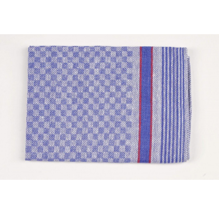 Pracovný uterák 50x100cm modrá kocka