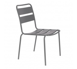 Sivá stolička Barco