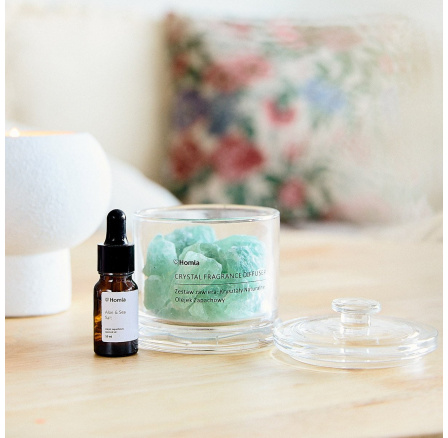 Sada vôní SERENITY Aloe & Morská soľ 210 g + 10 ml 719288