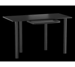 Písací stôl čierny B3-FX