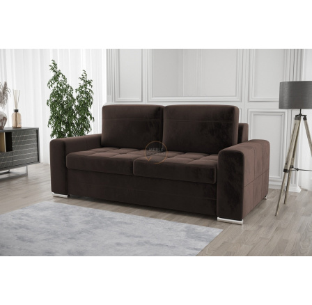 Sofa VERONA IV 205 cm - hnedá