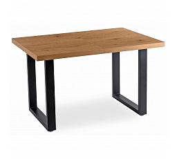 Stôl TOMAS Rozkladací 130-230 cm Dub Zlatý/Čierny