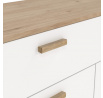 Komoda Iker 714, jackson hickory/biela