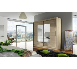 Šatní skriňa BERGER VII, Dub sonoma