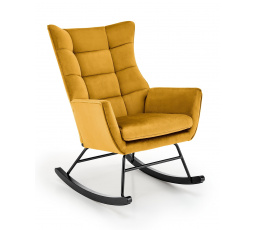 Hojdacie kreslo BAZALTO, Horčicová