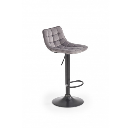 Barová stolička H95, sivá