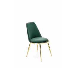 Jedálenská stolička K460, zelená/zlatá