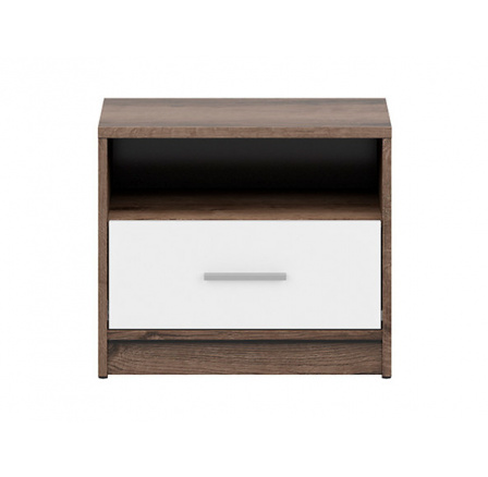 NEPO PLUS KOM1S dub kláštorný/biely