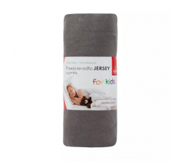 Detská plachta JERSEY sivá - 80 x 160