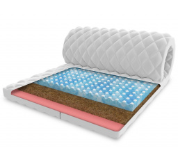Vrchný matrac Topper - MALTA Molitan/Visco/Kokos, 160x200 cm