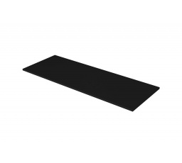 Nicole 120 cm - čierna matná MDF