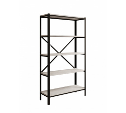 Regál Rene Čierny+Betón