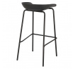 Barová stolička Grego čierna 75 cm