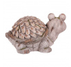 Želva - zahradní dekorace, magnesium, barva šedá