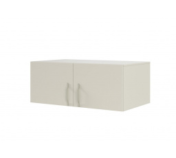 Nadstavec na skriňu BRAGA 3 s kovovými úchytkami Kašmír