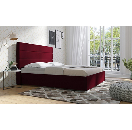 Posteľ TYP 11 180x200 s úložným priestorom, Slim, Nr 3, Kronos 02