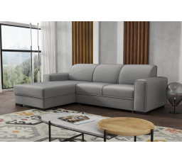 Rohová sedacia súprava Lubor L svetlosivá