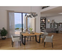 Jedálenský stôl Cyril 67x138 artisan