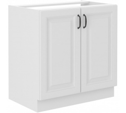Kuchynská dolná skrinka STIPE 80 ZL 2F BB, Biela
