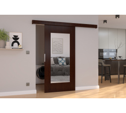 Posuvné dvere na stenu NELA 106 Wenge