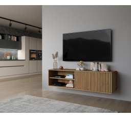 Entsian 150 Závesná TV skrinka Artisan Oak 40x150