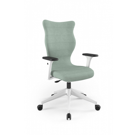 Kancelárske otočné kreslo NERO PLUS , biele Deco 20 veľkosť 7