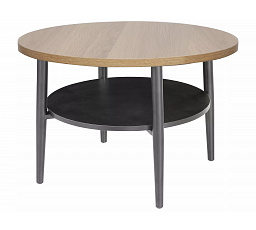 Konferenčný stolík ELLA B, Dub/ Čierna