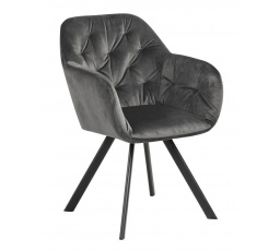 Stolička Lola VIC Tmavošedá s automatickým návratom