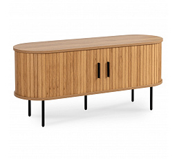 Skrinka RTV TRISH 120 cm Dvojdverová Dub