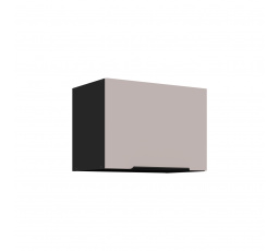 Horná skrinka ARONA - 50 GU-36 1F, Čierna mat/Kašmír