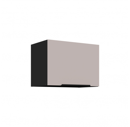 Horná skrinka ARONA - 50 GU-36 1F, Čierna mat/Kašmír