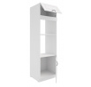 Kuchynská skriňa STILO - 60 DPM-210 2F, Biela/Biela