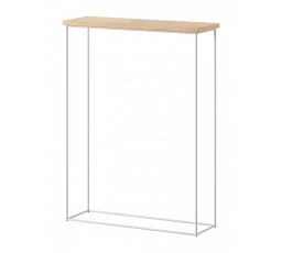 Konzola Sili Biela+Dub Lancelot