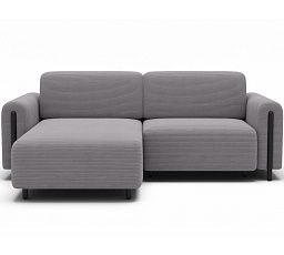 Rohová sedacia súprava ACOSSTA - Ľavá, Jarell 03/Čierna