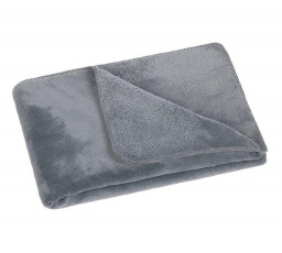 Detská micro deka 75x100 cm sivá
